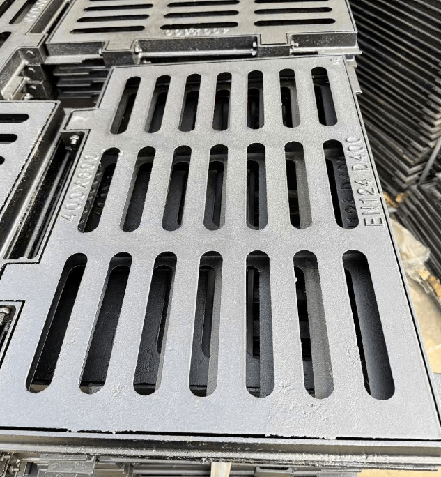 廉江球墨铸铁雨水单篦展示